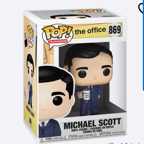 Funko Other - Funko Pop michael Scott the Office worlds best boss suit outfit coffee mug nwt